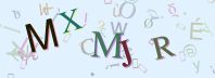 This is a captcha-picture. It is used to prevent mass-access by robots. (see: www.captcha.net)